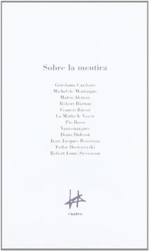 SOBRE LA MENTIRA