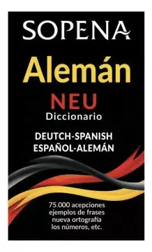 DICCIONARIO NEU DE ALEMÁN SOPENA