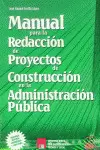 MANUAL REDACCION PROYECTOS CONS.ADMIN.PUB.