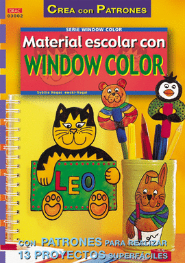 SERIE WINDOW COLOR Nº 2. MATERIAL ESCOLAR CON WINDOW COLOR