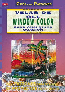 VELAS DE GEL CON MOTIVOS DE WINDOW COLOR