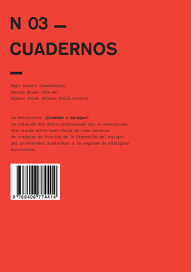 CUADERNOS 03 - LA ESTRUCTURA: ¿DISEÑAR O DELEGAR?