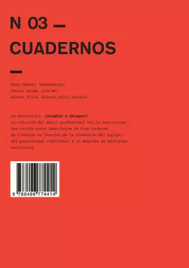 CUADERNOS 03 - LA ESTRUCTURA: ¿DISEÑAR O DELEGAR?