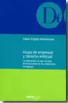 GRUPO DE EMPRESAS Y DERECHO ANTITRUST
