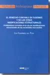DERECHO CONTABLE DE FUSIONES Y DE LAS OTRAS MODIFICACIONES ESTRUCTURALES, EL