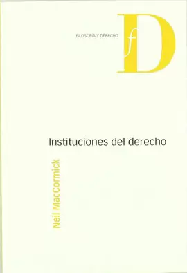 INSTITUCIONES DEL DERECHO