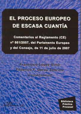 PROCESO EUROPEO DE ESCASA CUANTIA, EL