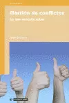 GESTION DE CONFLICTOS. LO QUE NECESITA SABER