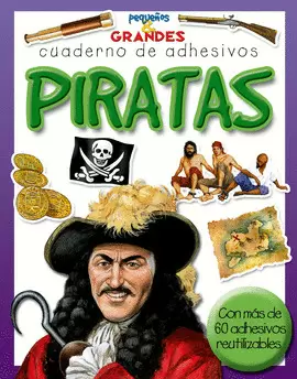 PIRATAS CUADERNO DE ADHESIVOS