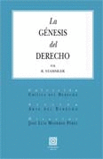 GENESIS DEL DERECHO, LA