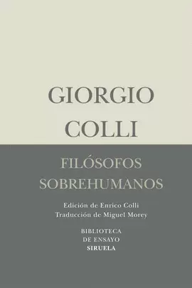 FILOSOFOS SOBREHUMANOS