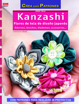 KANZASHI - FLORES DE TELA DISEÑO JAPONES