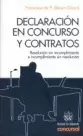 DECLARACION EN CONCURSO Y CONTRATOS. RESOLUCION SIN INCUMPLIMIENTO E INCUMPLIMIENTO SIN RESOLUCION