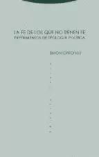 LA FE DE LOS QUE NO TIENEN FE