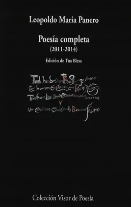 POESIA COMPLETA (2011-2014)