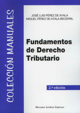FUNDAMENTOS DE DERECHO TRIBUTARIO (2A.ED)
