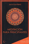 MEDITACION PARA PRINCIPIATES (INCLUYE CD)