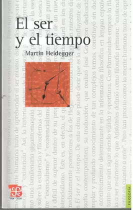 EL SER Y EL TIEMPO