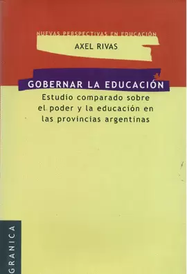 GOBERNAR LA EDUCACIÓN