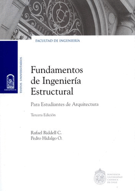 FUNDAMENTOS DE INGENIERIA ESTRUCTURAL PARA ESTUDIANTES DE ARQUITECTURA