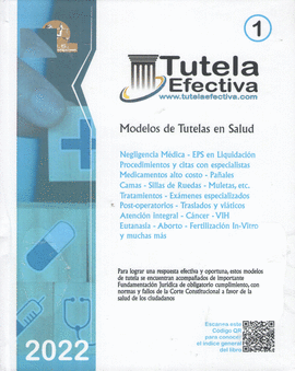 TUTELA EFECTIVA 1 - MODELOS DE TUTELAS EN SALUD