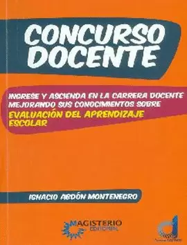 CONCURSO DOCENTE - EVALUACION DEL APRENDIZAJE ESCOLAR