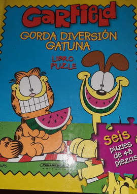 GARFIELD - GORDA DIVERSION GATUNA - LIBRO PUZLE