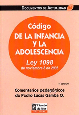 CÓDIGO DE LA INFANCIA Y LA ADOLECENCIA