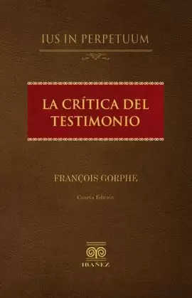 LA CRITICA DEL TESTIMONIO