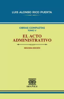 EL ACTO ADMINISTRATIVO 2ED