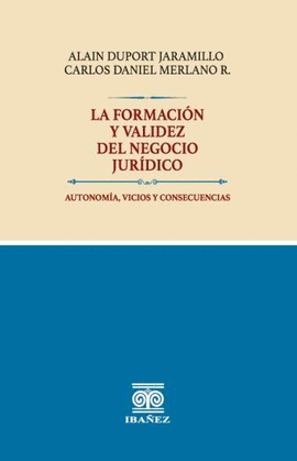 FORMACIÓN DEL NEGOCIO JURÍDICO