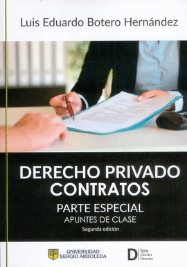 DERECHO PRIVADO CONTRATOS PARTE ESPECIAL APUNTES DE CLASE