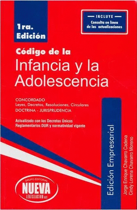 CÓDIGO DE LA INFANCIA Y ADOLESCENCIA 2022