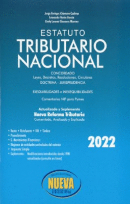 ESTATUTO TRIBUTARIO NACIONAL 2022