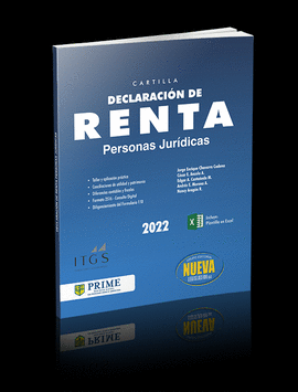 CARTILLA DECLARACION DE RENTA PERSONAS JURIDICAS 2022