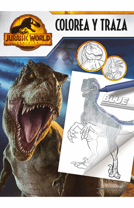 JURASSIC WORLD DOMINION: - COLOREA Y TRAZA