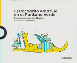 COCODRILO AMARILLO EN EL PANTANO VERDE