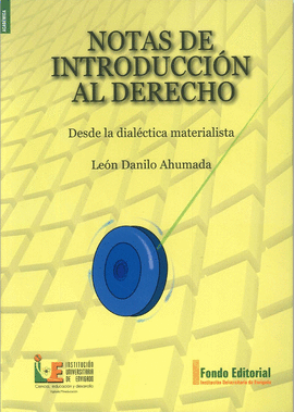 NOTAS DE INTRODUCCIÓN AL DERECHO