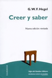 CREER Y SABER