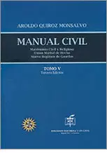 MANUAL CIVIL (TOMO V) 3ª EDI