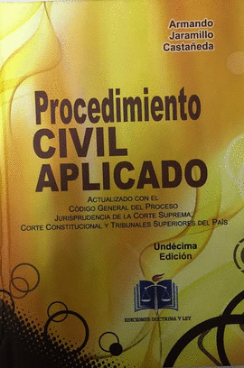 PROCEDIMIENTO CIVIL APLICADO 11ED