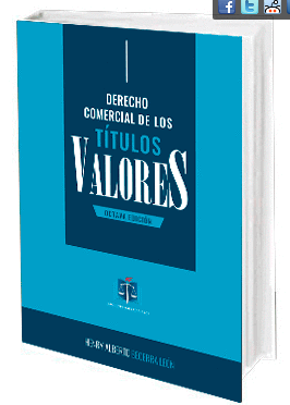 DERECHO COMERCIAL DE LOS TÍTULOS VALORES 8ED