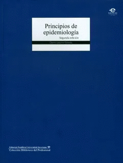 PRINCIPIOS DE EPIDEMIOLOGIA