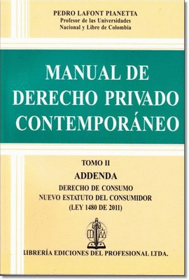 MANUAL DE DERECHO PRIVADO CONTEMPORANEO TOMO II