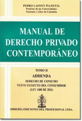 MANUAL DE DERECHO PRIVADO CONTEMPORANEO TOMO II
