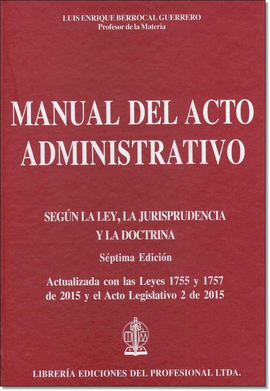 MANUAL DEL ACTO ADMINISTRATIVO 7ED