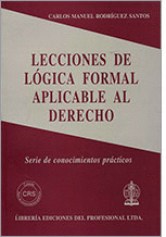 LECCIONES DE LOGICA FORMAL APICABLE AL DERECHO
