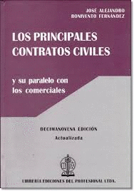 LOS PRINCIPALES CONTRATOS CIVILES Y COMERCIALES - TOMO II 9ED
