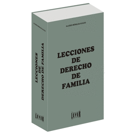 LECCIONES DE DERECHO DE FAMILIA