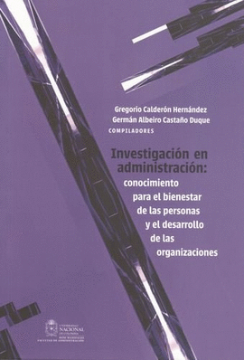 INVESTIGACION EN ADMINISTRACION